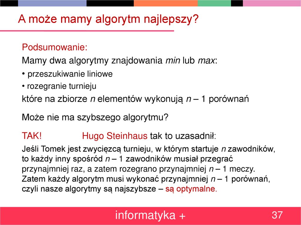 CZY WSZYSTKO MOŻNA POLICZYĆ NA KOMPUTERZE WSTĘP DO ZŁOŻONOŚCI